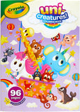 Crayola Uni-Creatures Coloring Book - Unicorn (96 Pages) - Laadlee