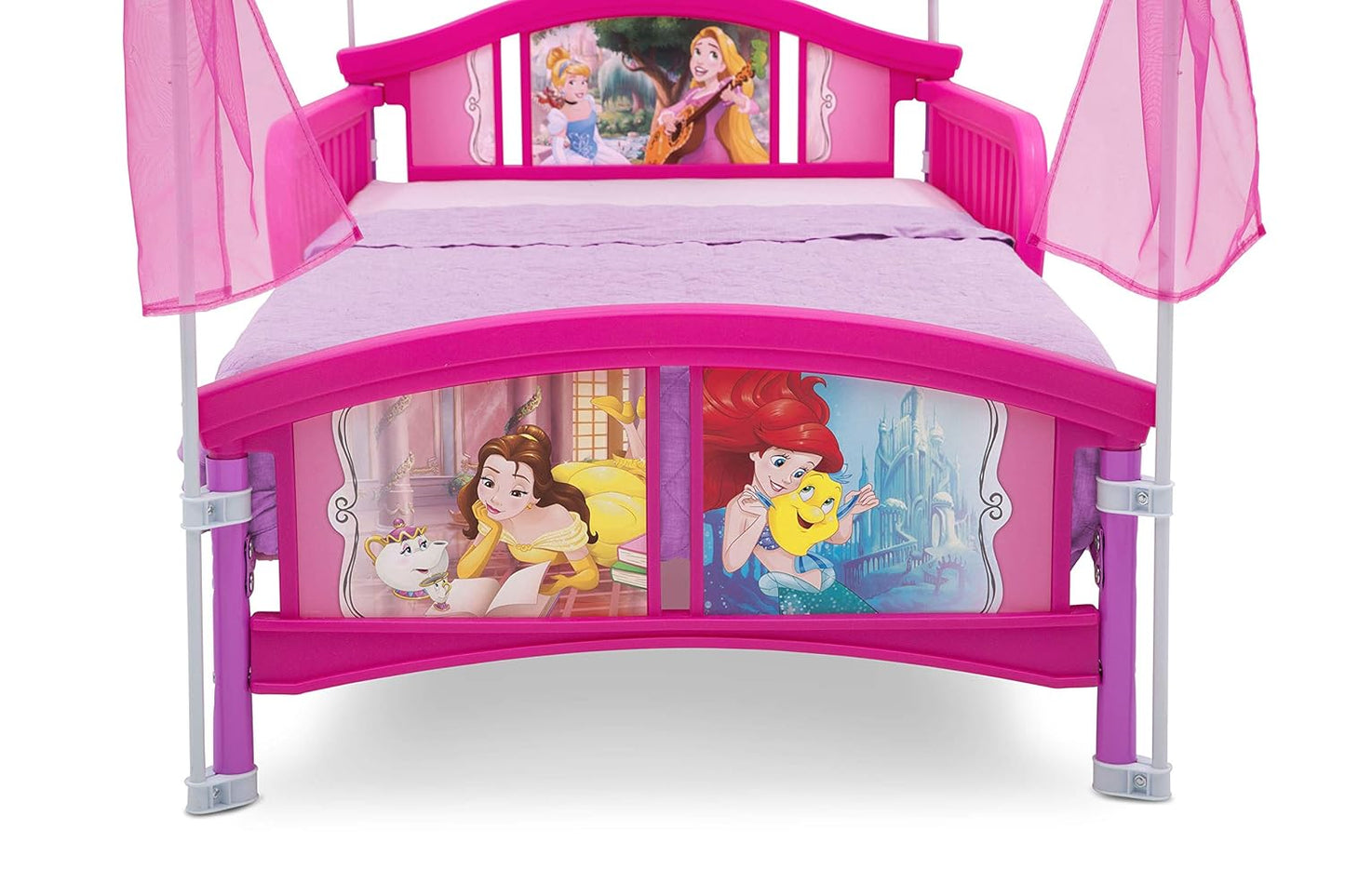 Delta Children Princess Toddler Canopy Bed - Us Size