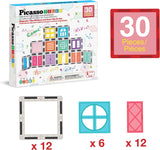 Picasso Magnetic Tiles Window and Door Clip-On Set - 30pcs