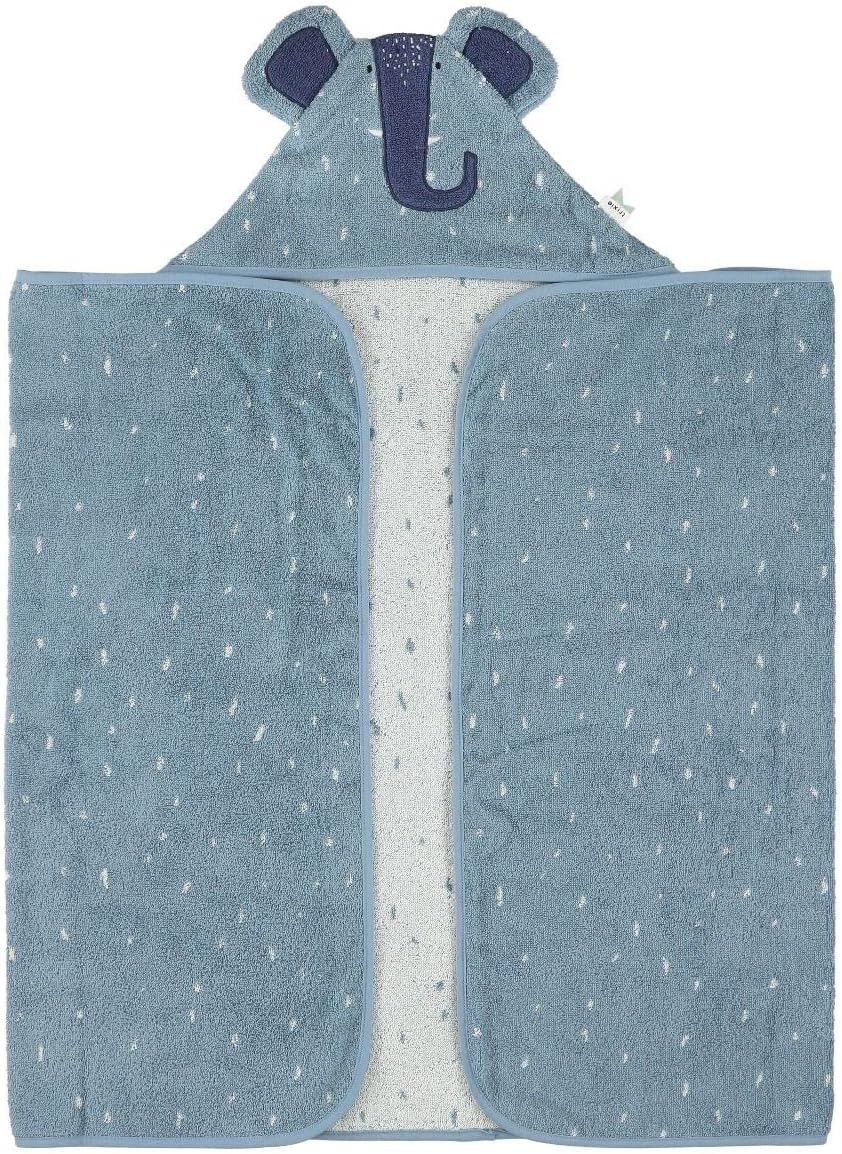 Trixie Hooded Towel - Mrs. Elephant (70Cm X 130Cm) - Laadlee