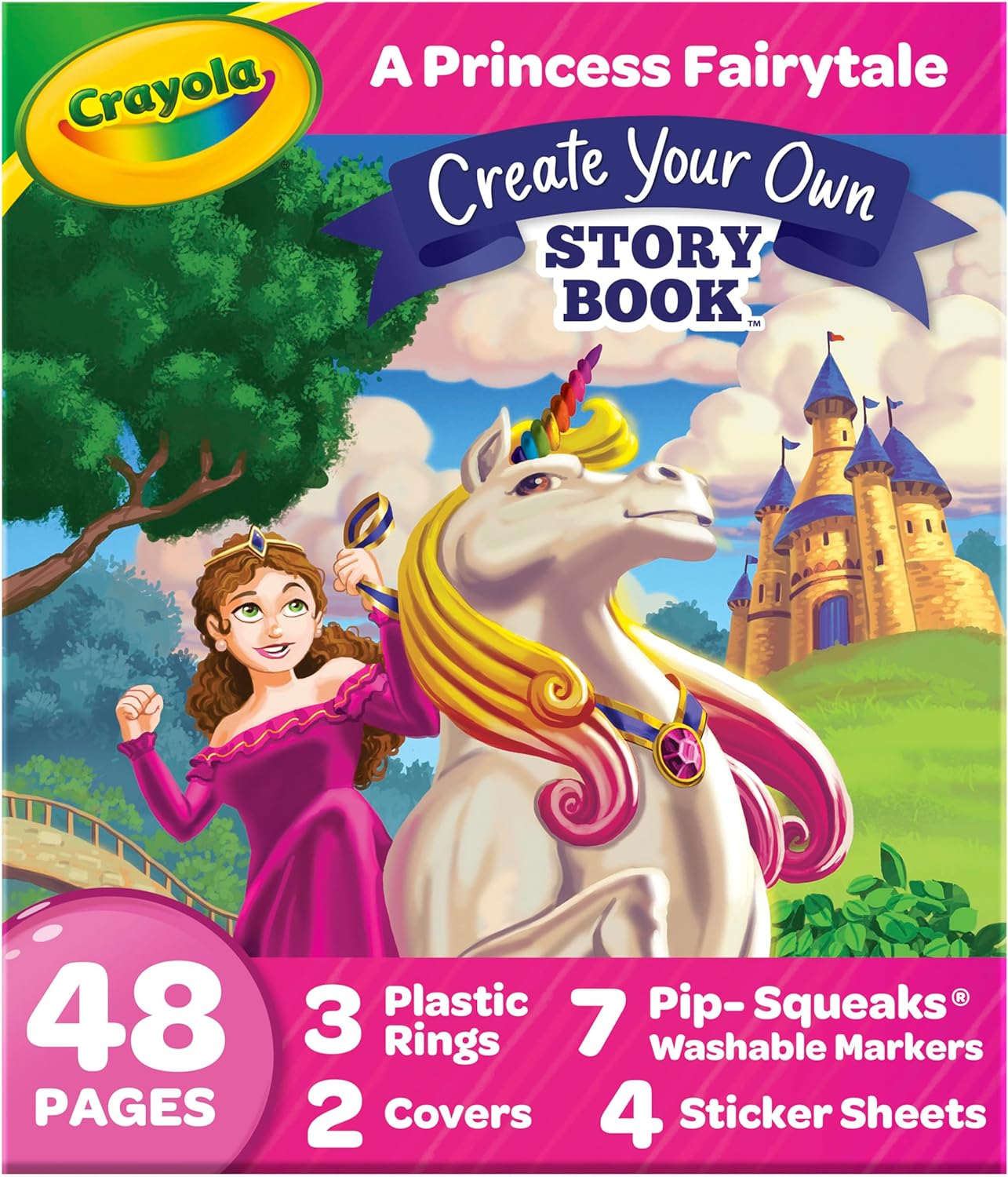 Crayola Create Your Own Storybook - Fairytale - Laadlee