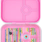 Yumbox Panino  4 Compartment Panda Lunch Box - Power Pink