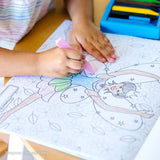 Melissa And Doug Jumbo Coloring Pad - Pink (11" X 14")