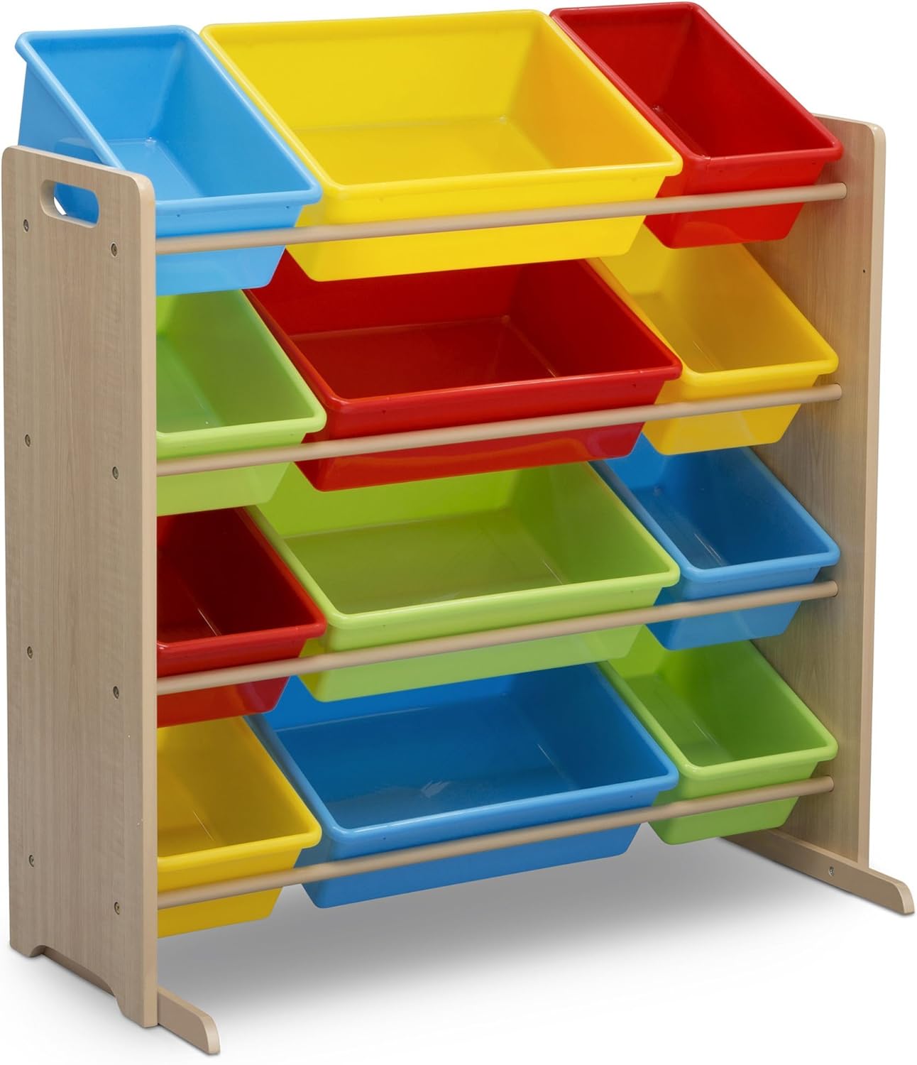 Delta Children Kids Toy Storage Organizer With 12 Plastic Bins