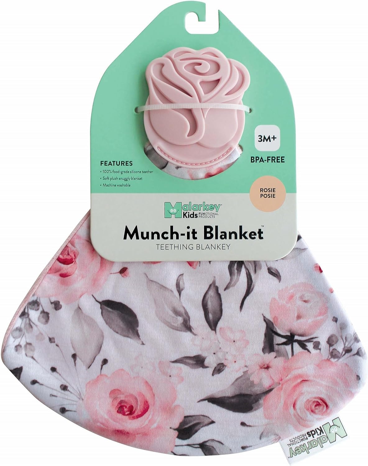 Malarkey Kids Munch-It Blanket - Rosie Posie - Laadlee