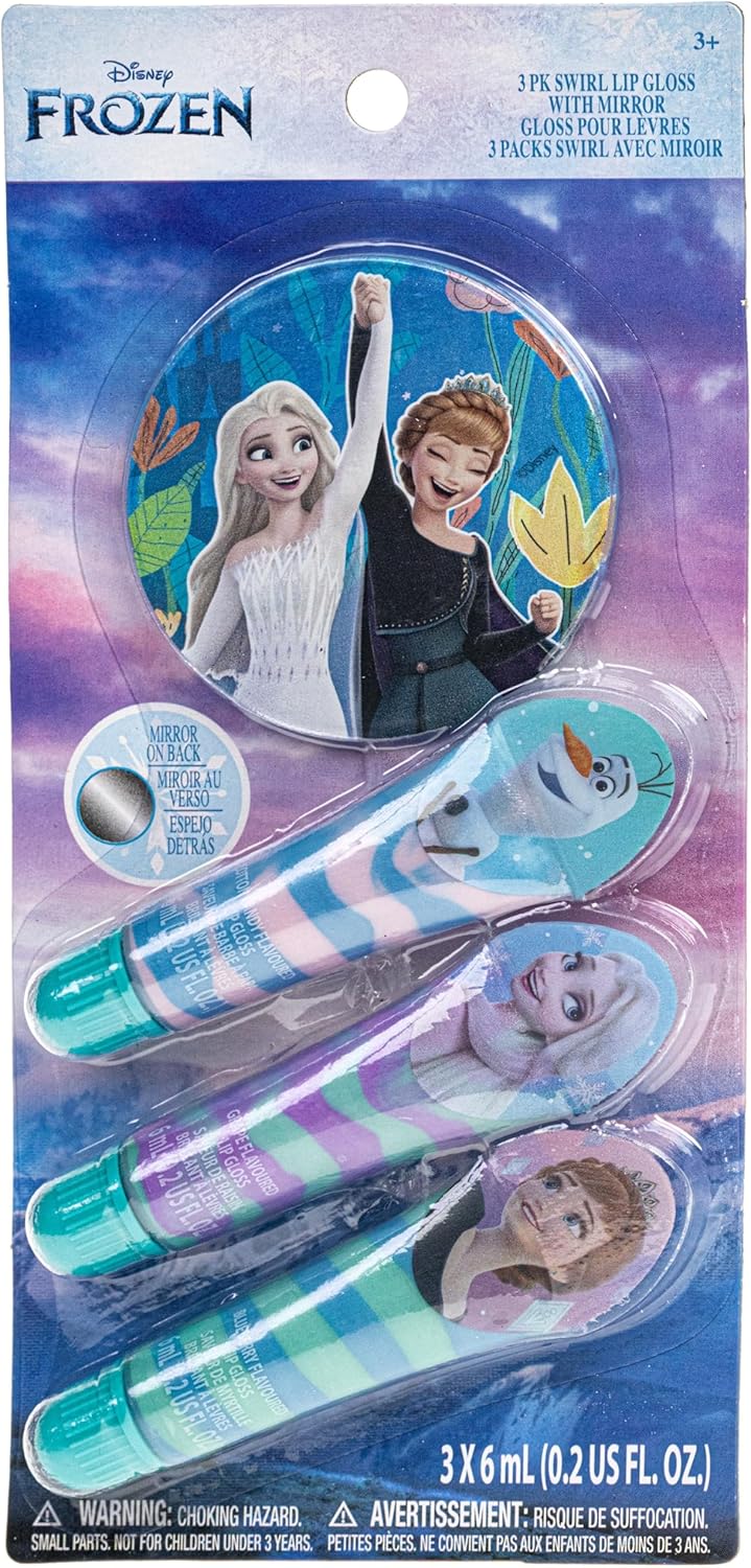 Townley Girl Disney 100th - Swirl Lip Gloss With A Mirror - Laadlee