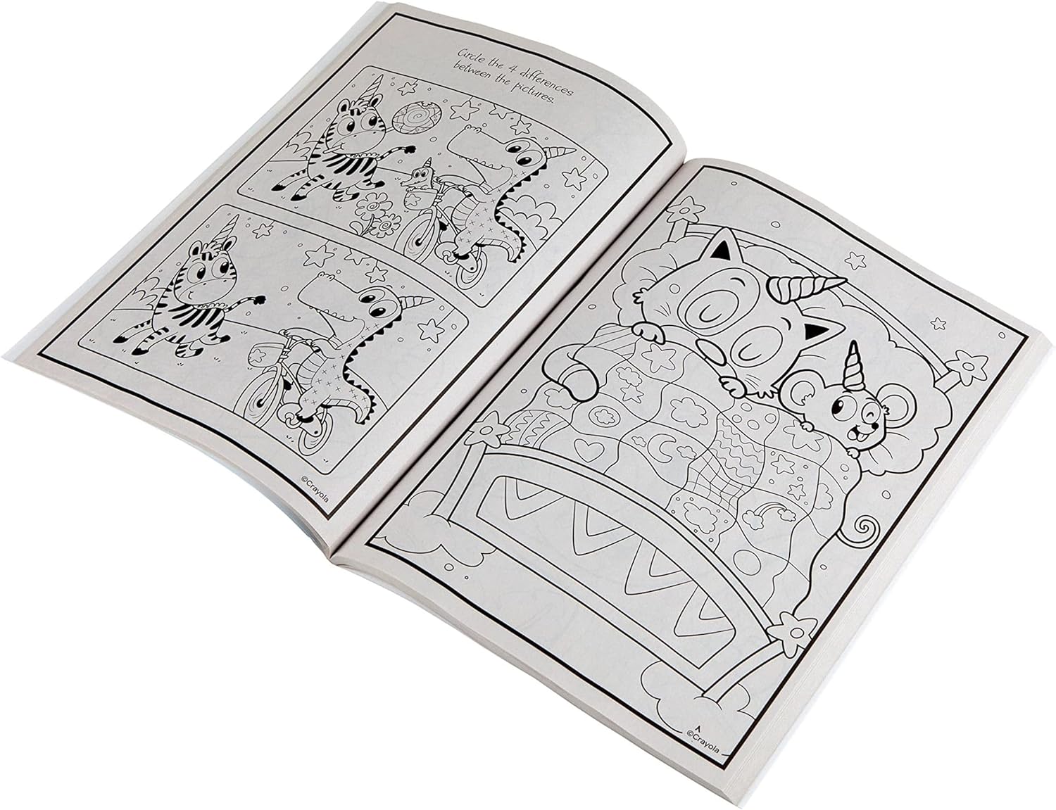 Crayola Uni-Creatures Coloring Book - Unicorn (96 Pages) - Laadlee