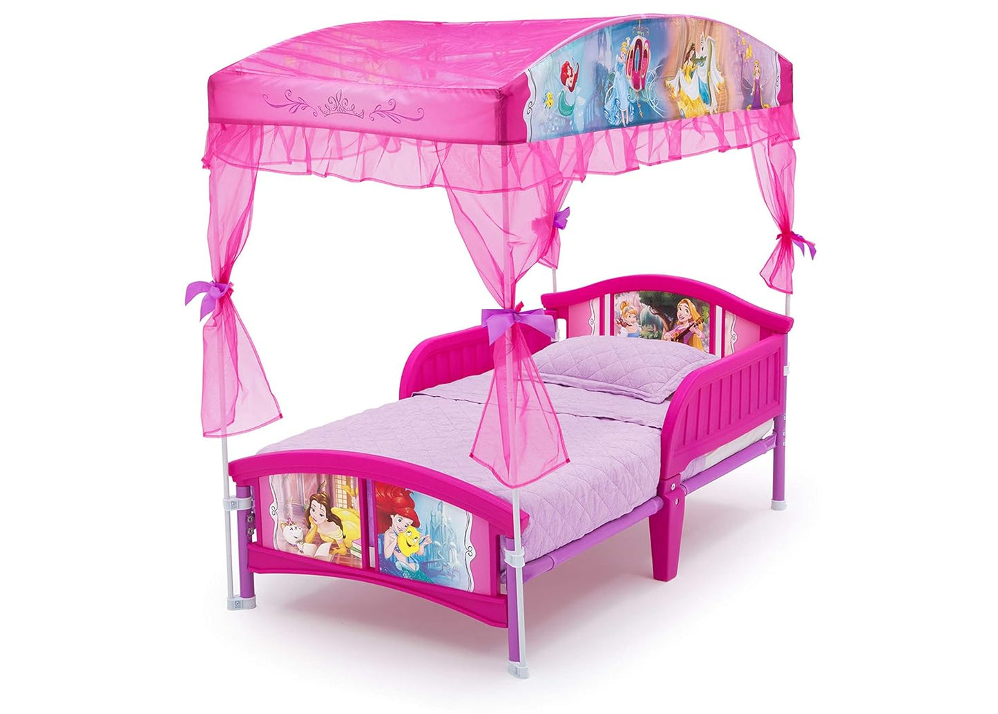 Delta Children Princess Toddler Canopy Bed - Us Size