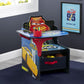 Delta Children Cars Chair Desk With Storage Bin