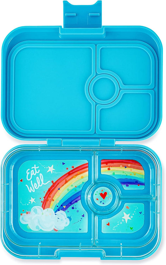 Yumbox Panino  4 Compartment Lunch Box - Eighties Aqua