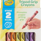 Crayola My First Crayola Washable Tripod Grip Crayons - Pack of 8