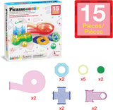 Picasso Magnetic Marble Run Expansion Pack - 15pcs