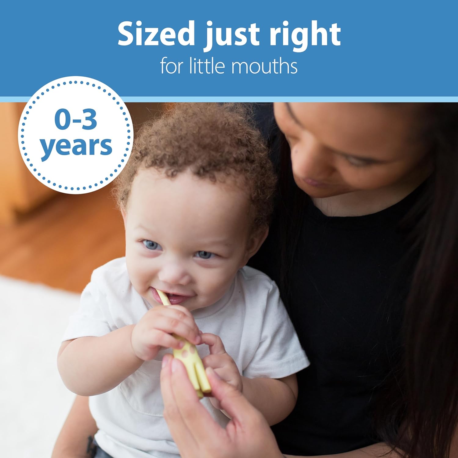 Dr. Brown's Infant-To-Toddler Toothbrush - Giraffe - Laadlee