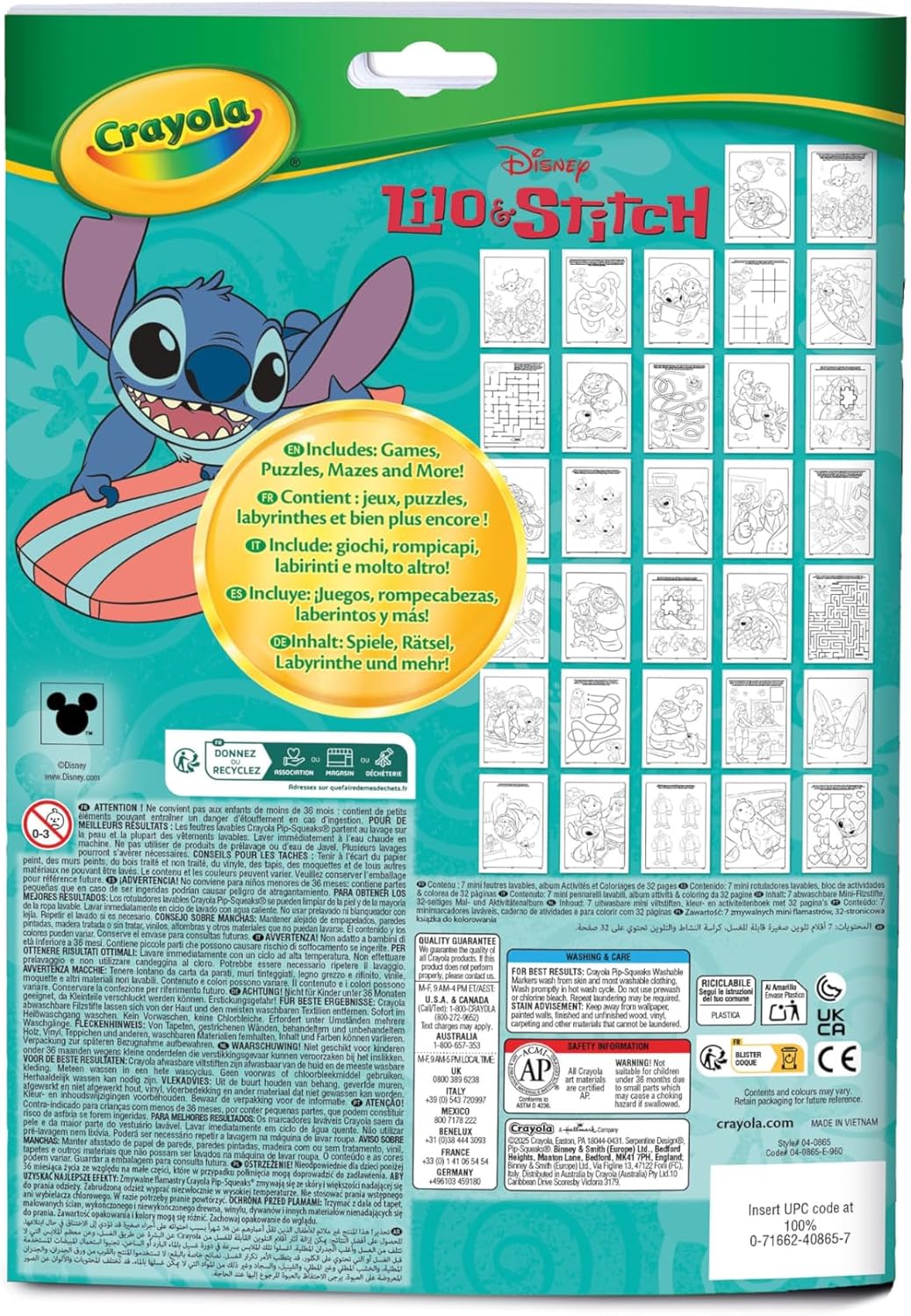 crayola-lilo-stitch-activity-set-with-32-page-colouring-book-and-7-washable-mini-felt-tip-pens-3