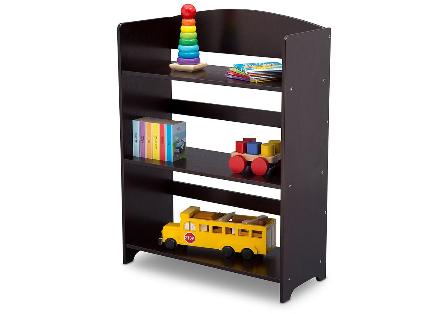 Delta Children Mysize Bookshelf - Dark Chocolate