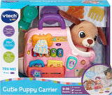 VTech Baby Cutie Puppy Carrier Interactive Role-Play Toy With 6 Accessories