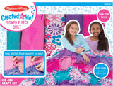 Melissa And Doug Created By Me - Flower Fleece Quilt