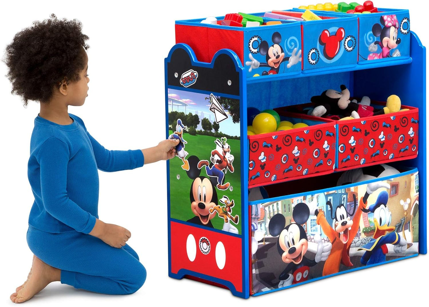 Delta Children Mickey Mouse Multi Bin Toy Organizer