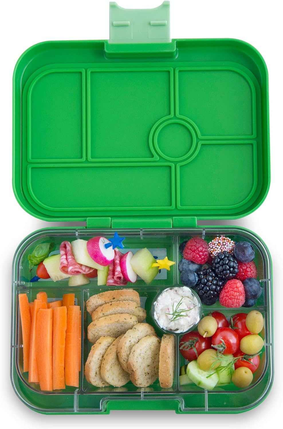 Yumbox Original 6 Compartment Lunch Box - Cilantro Green