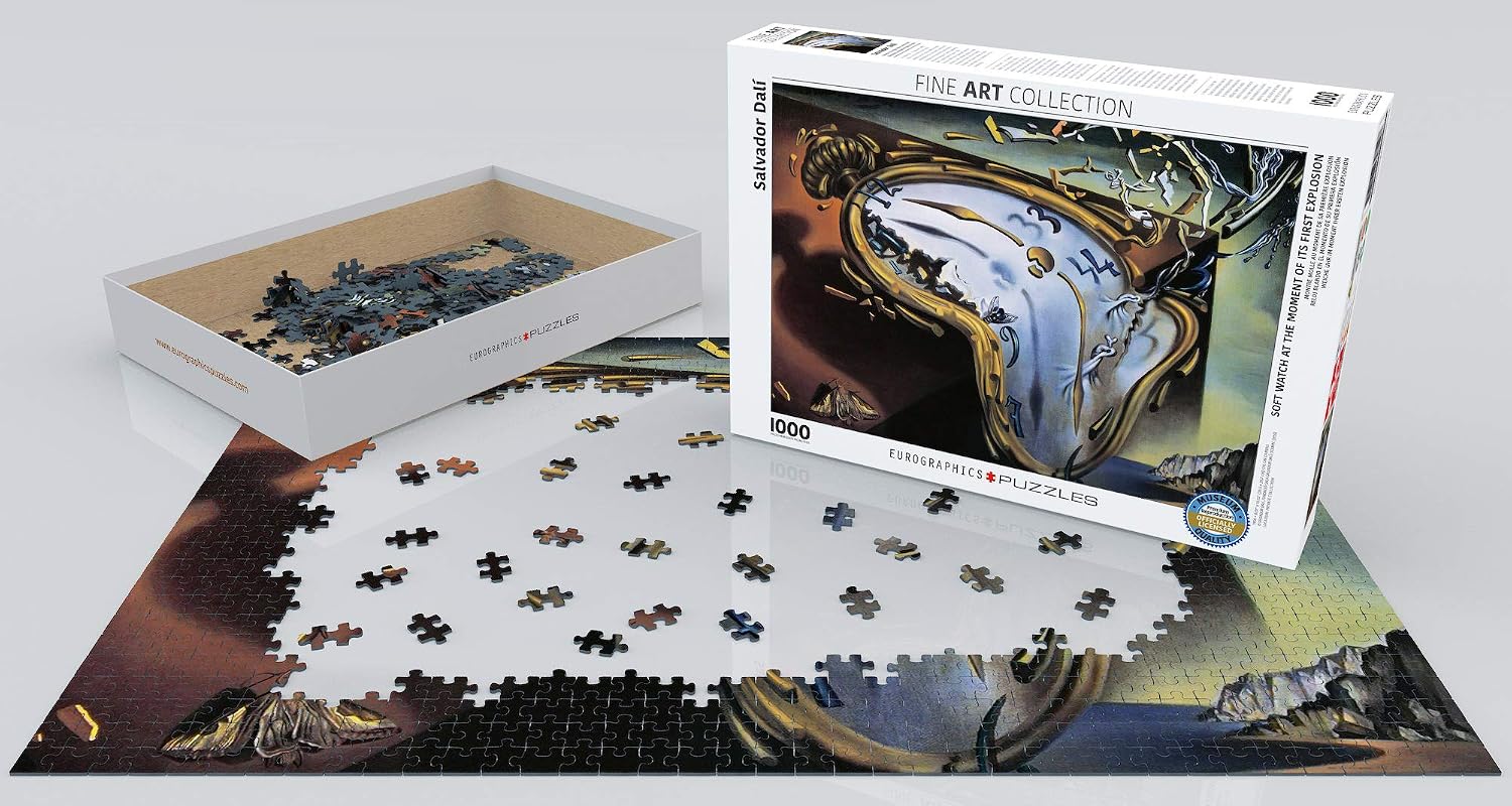eurographics-soft-watch-at-moment-of-first-explosion-by-salvador-dali-puzzle-1000pcs - 3