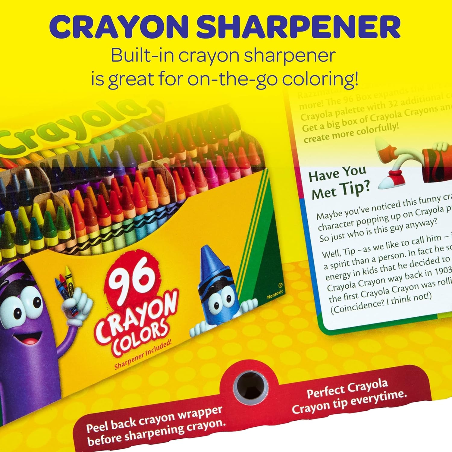 Crayola Crayons - Pack of 96 - Laadlee
