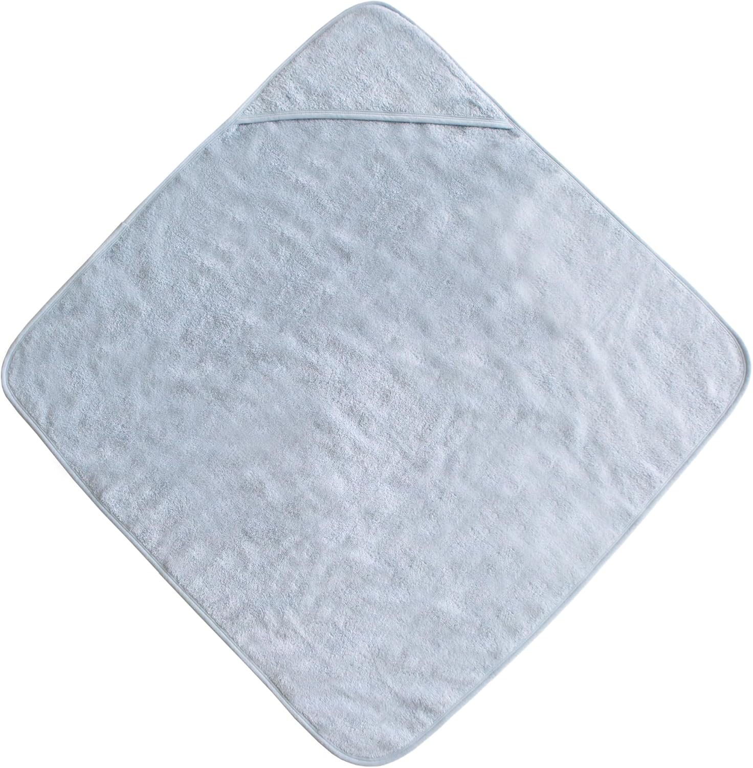 Mushie Hooded Towel Baby Blue - Laadlee