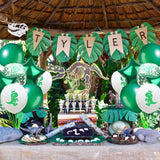 Brain Giggles Dinosaur Birthday Decorations Balloons - 9 Pcs Set