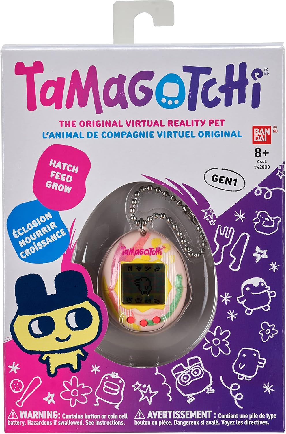 Bandai Tamagotchi Origi. Art Style