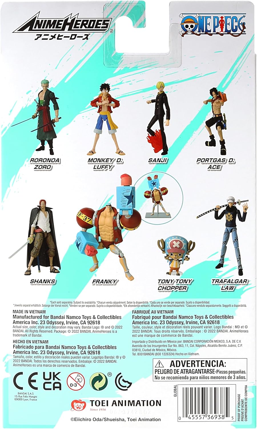 Bandai Anime Heroes One Piece - Franky