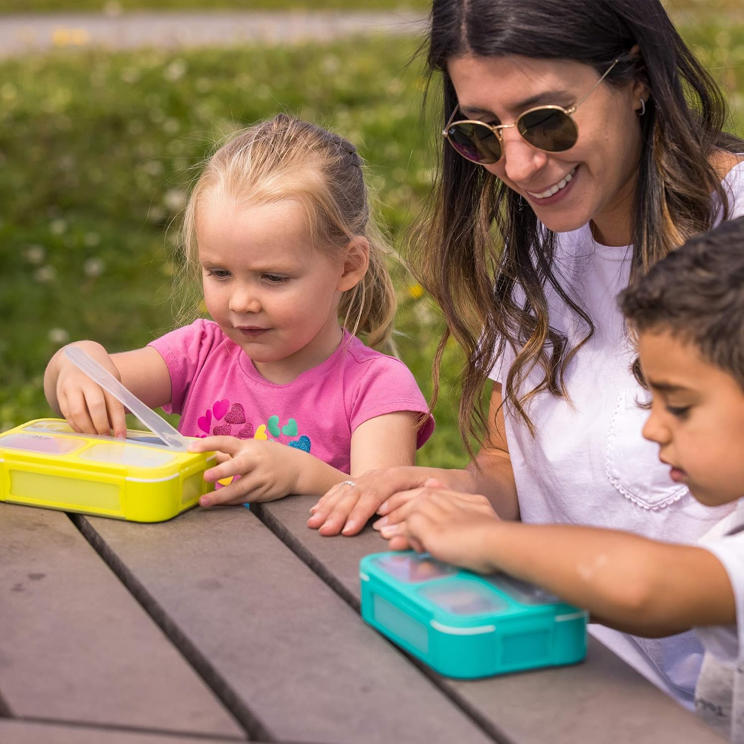 Bbluv Bento Lunch Box - Aqua - Laadlee