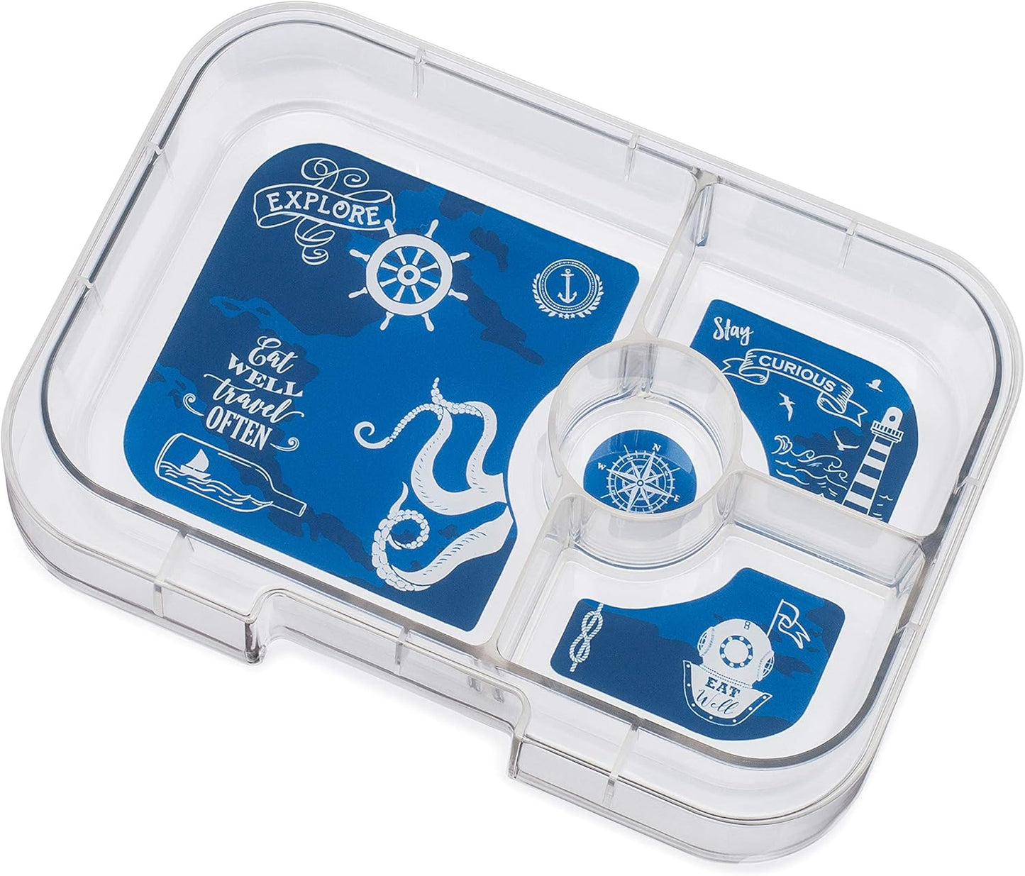 Yumbox Panino 4 Compartment Lunch Box - Kashmir Blue