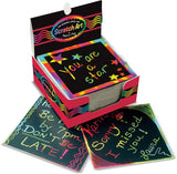 Melissa And Doug Rainbow Mini Scratch Art Notes (Box Of 125)