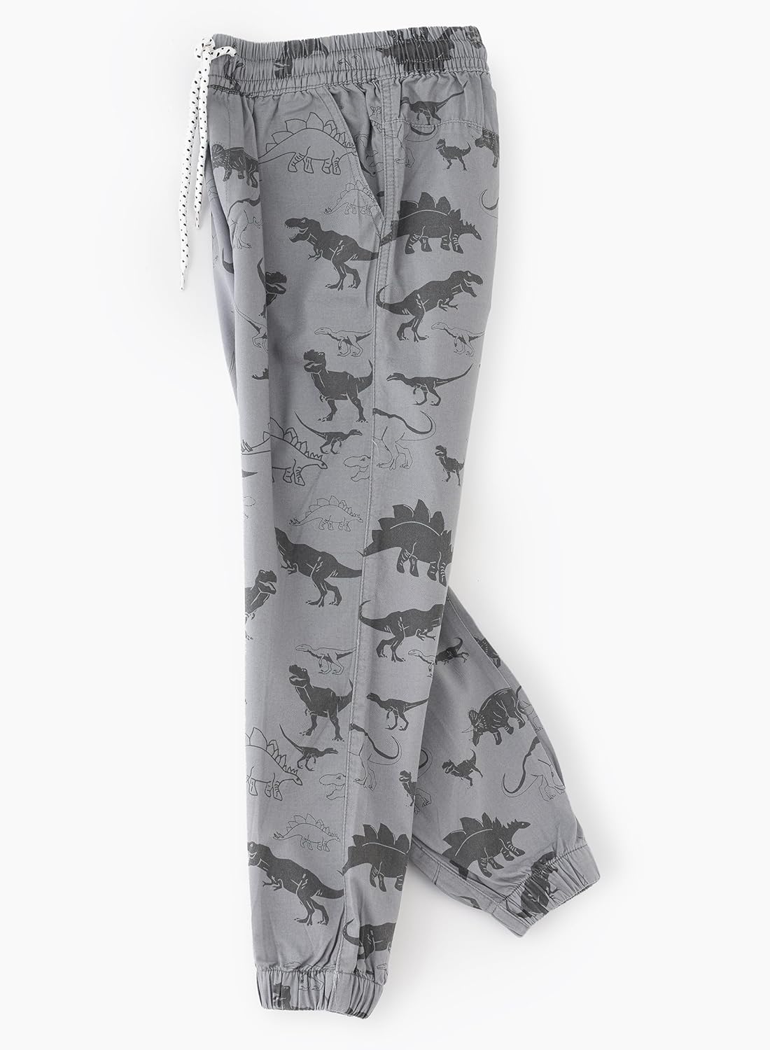 Jam All Over Printed Jogger Pants - Grey - Laadlee