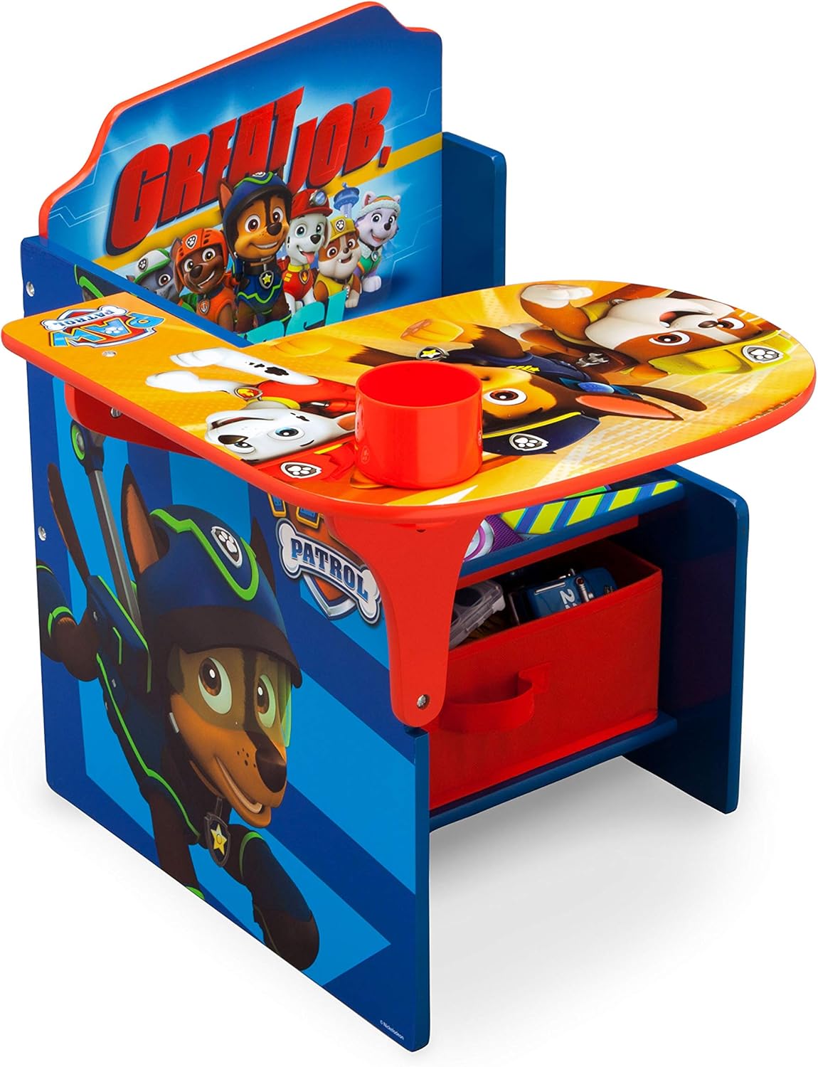 Delta Children Paw Patrol Chair Desk With Storage Bin