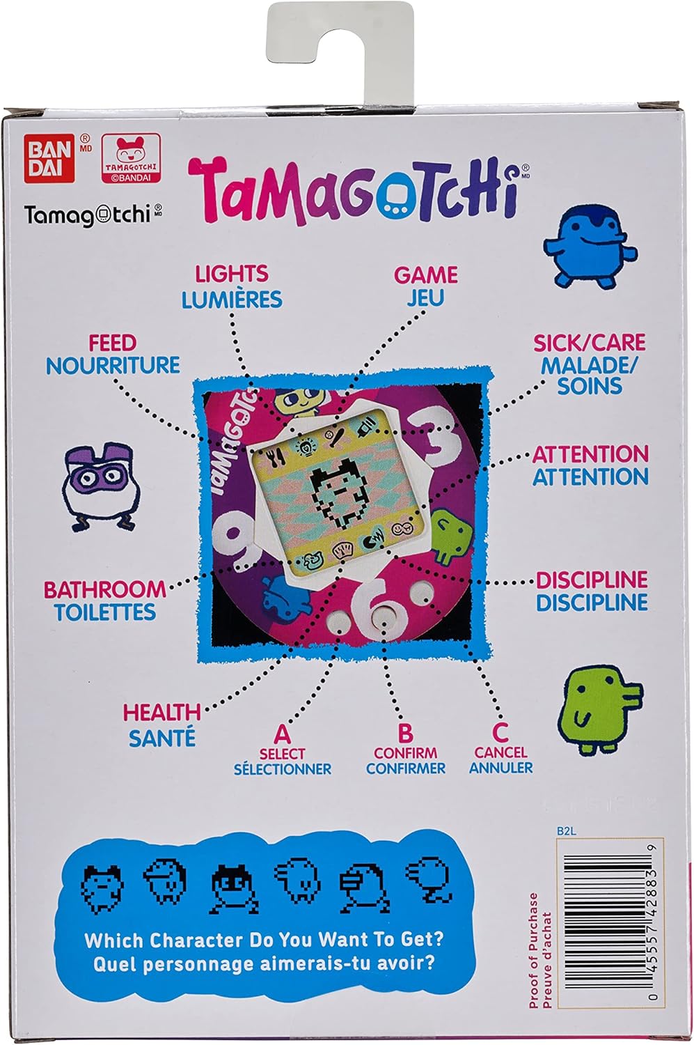 Bandai Tamagotchi Origi. Art Style