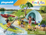 Playmobil Camping with Campfire