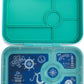 Yumbox Tapas 4 Compartment Lunch Box Explore Tray - Antibes Blue