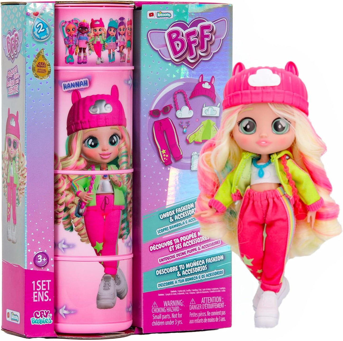 Cry Babies BFF Doll - Hanna