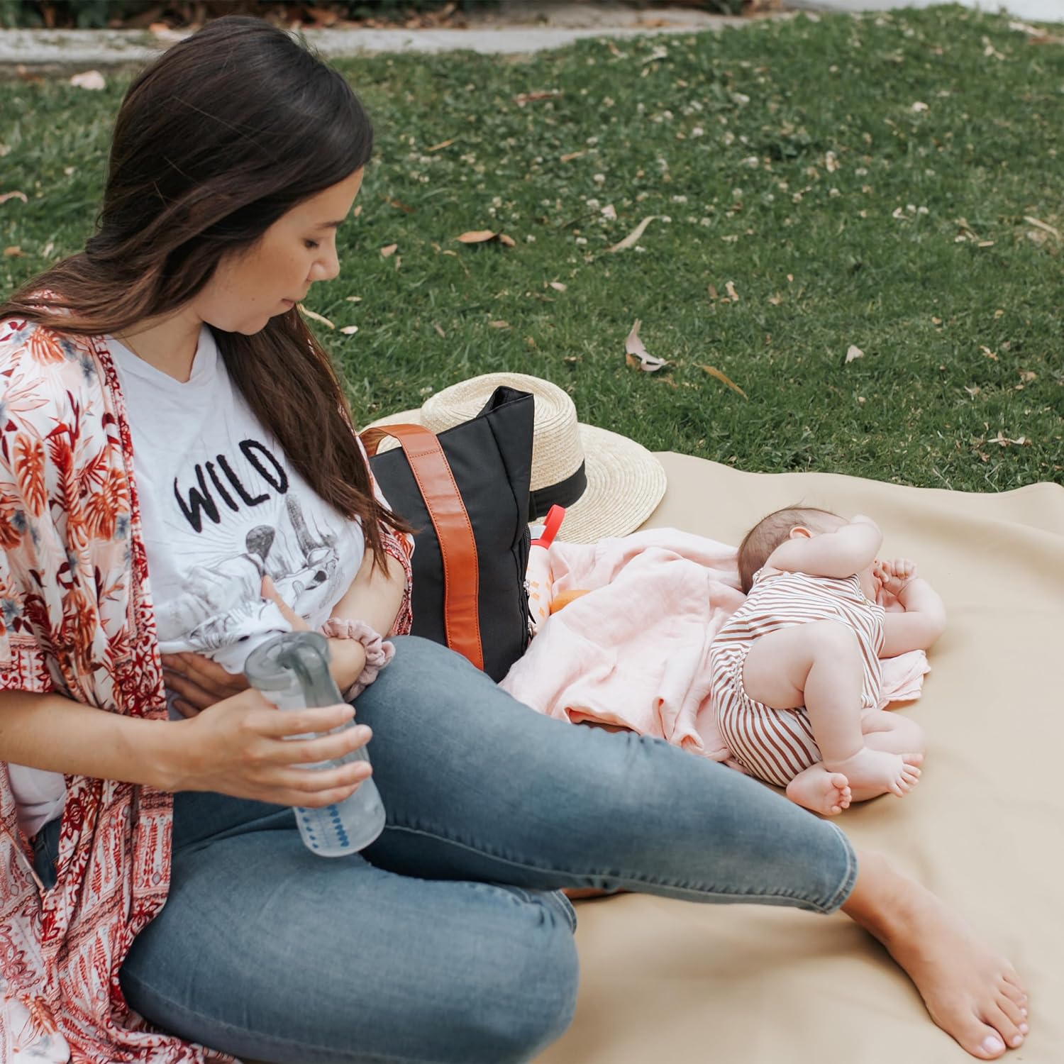Dr. Brown's Breast Pump Carryall Tote Bag - Black - Laadlee