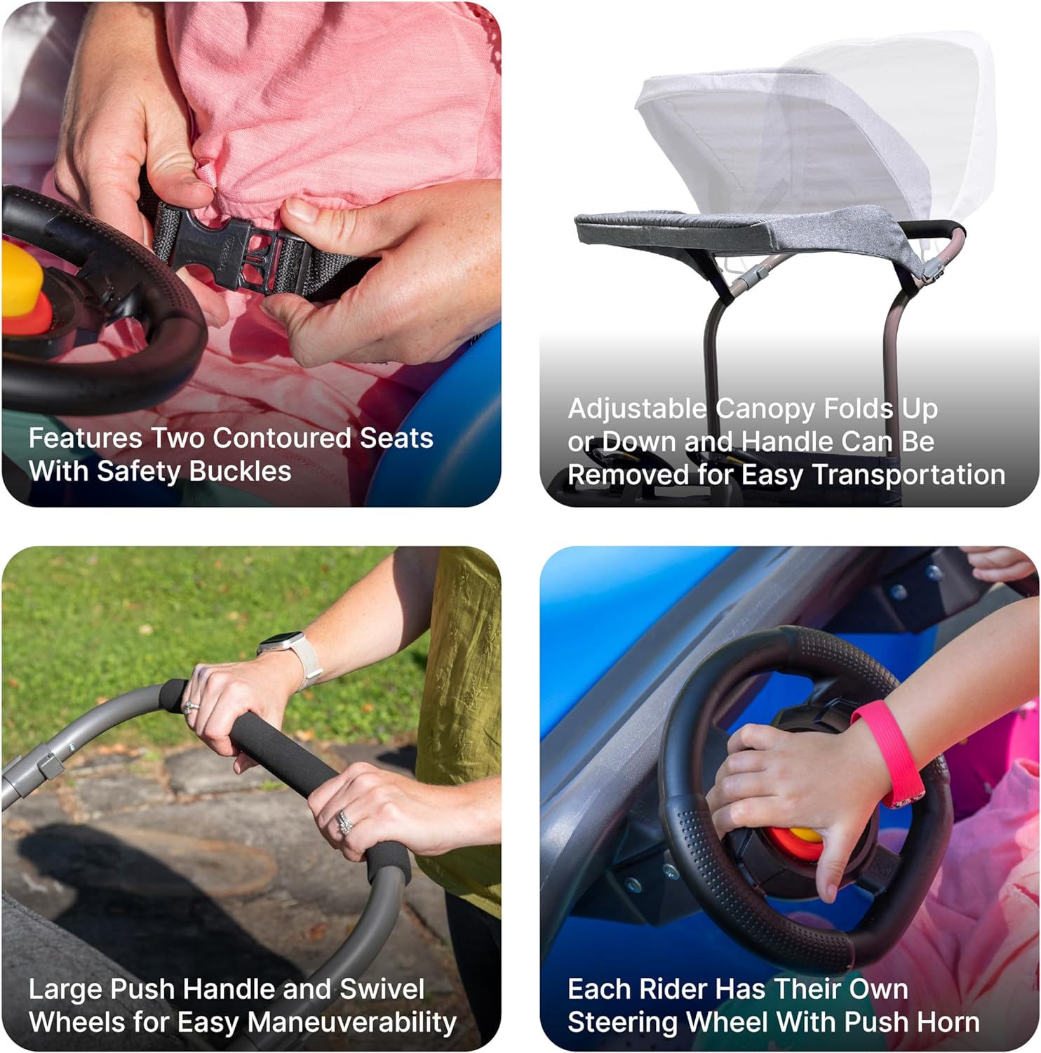 Step2 Side By Side Push Around Suv - Laadlee