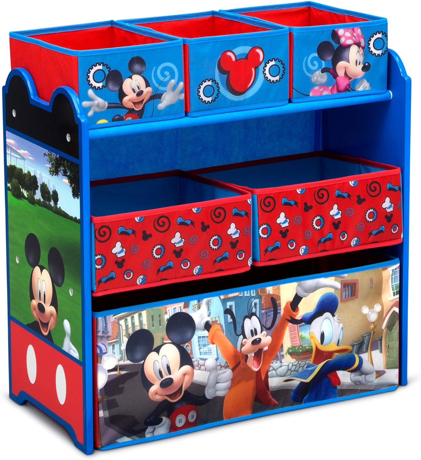 Delta Children Mickey Mouse Multi Bin Toy Organizer