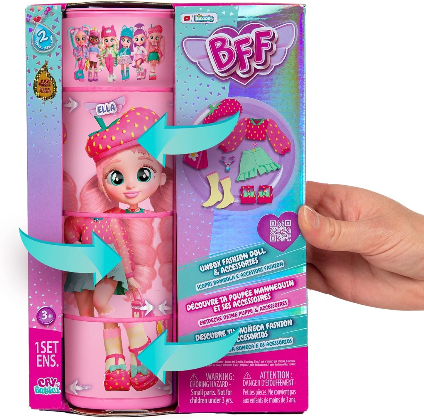 Cry Babies BFF Doll - Ella