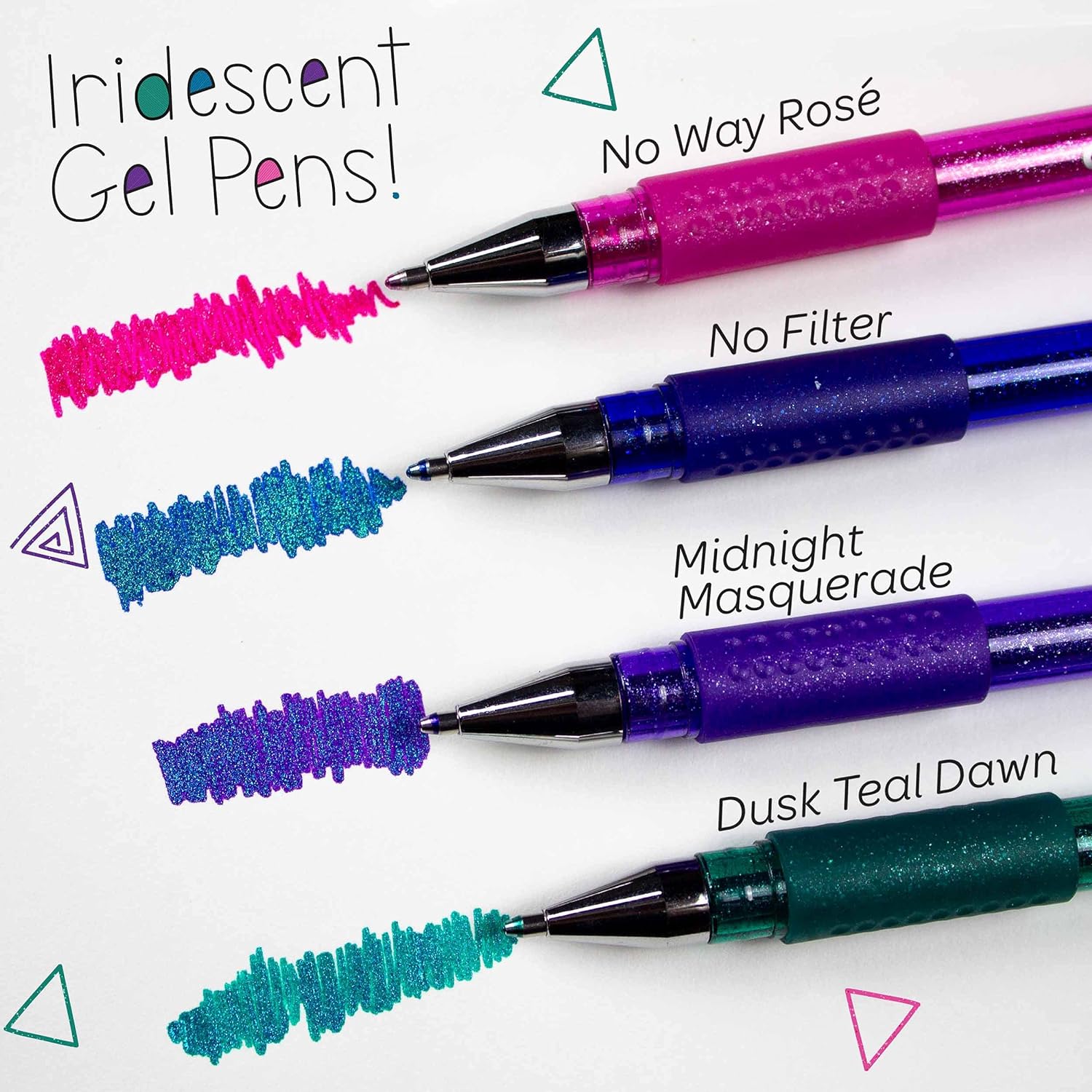 Crayola Iridescent Gel Pens - Pack of 4 - Laadlee