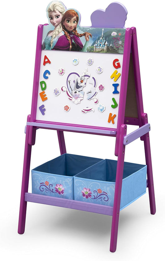 Delta Children Frozen Wooden Easel With Storage