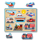 Melissa and Doug Vehicles Sound Puzzle