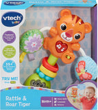 VTech Rattle & Roar Tiger With Lights, Music & Textured Pom Poms