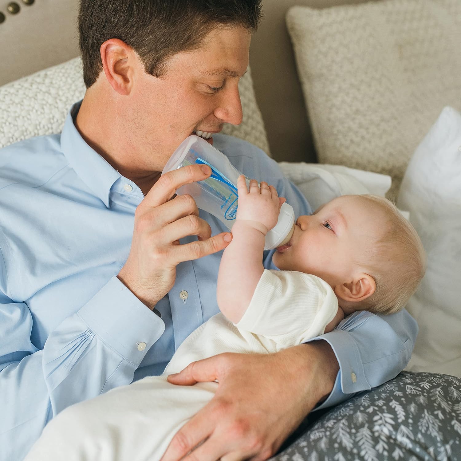 Dr. Brown's Cover For Breastfeeding Pillow - Grey - Laadlee