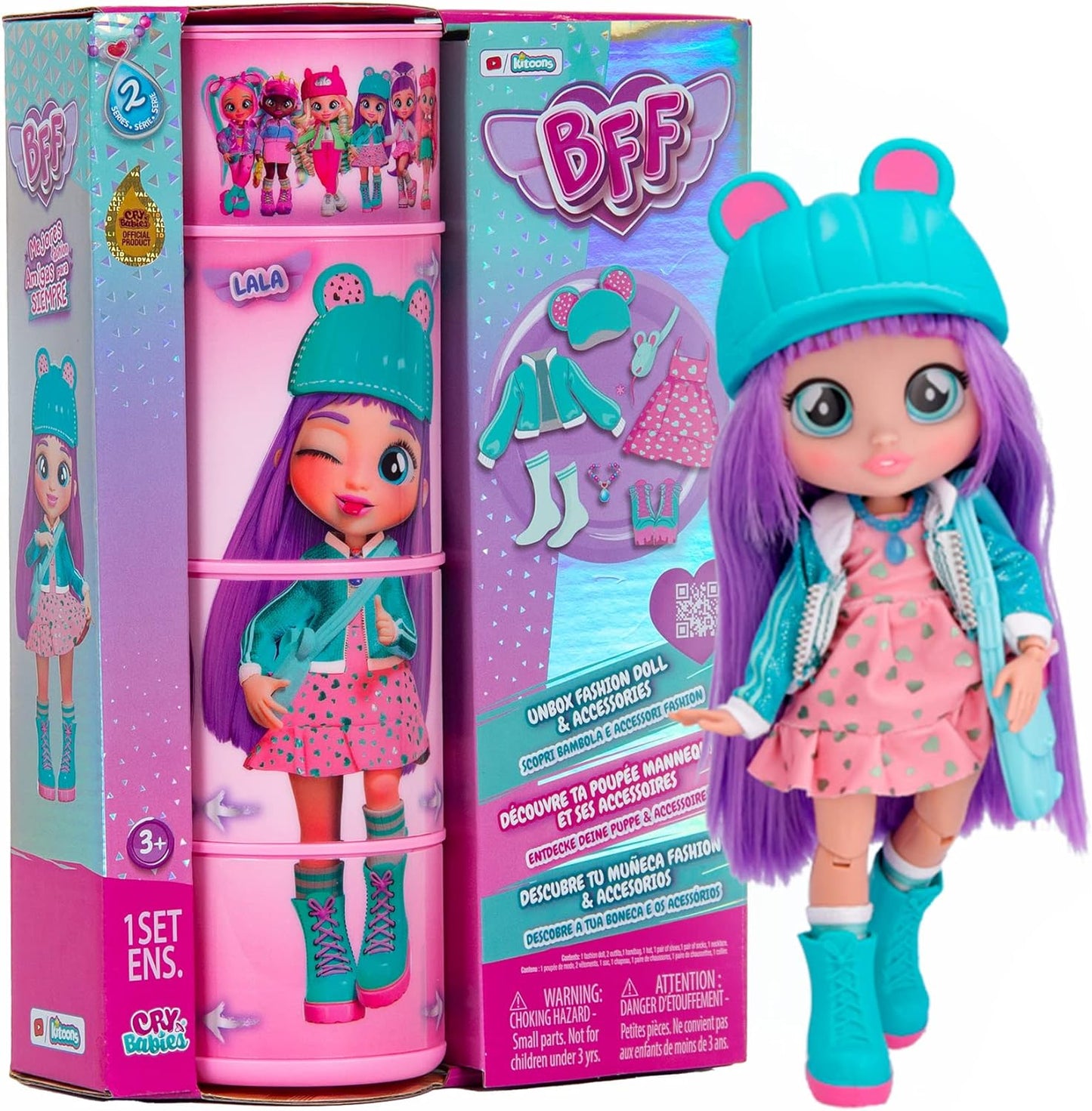 Cry Babies BFF Doll - Lala