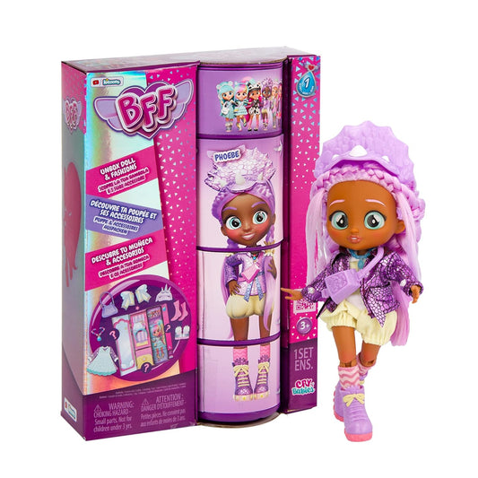 Cry Babies BFF Doll - Phoebe