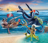 Playmobil Battle against the Giant Octopus